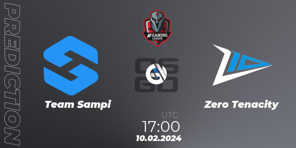 Team Sampi - Zero Tenacity: Maç tahminleri. 10.02.24, CS2 (CS:GO), A1 Gaming League Season 8