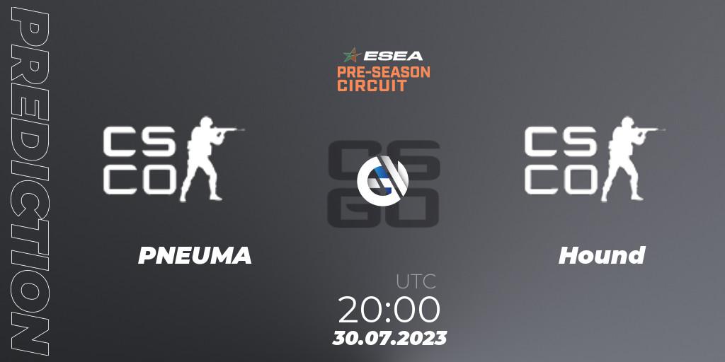 PNEUMA - Hound: Maç tahminleri. 30.07.2023 at 20:00, Counter-Strike (CS2), ESEA Pre-Season Circuit 2023: North American Final