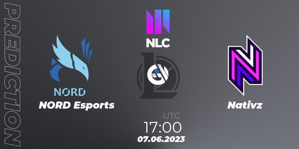 NORD Esports - Nativz: Maç tahminleri. 07.06.23, LoL, NLC Summer 2023 - Group Stage