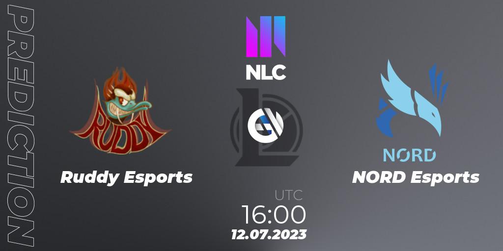 Ruddy Esports - NORD Esports: Maç tahminleri. 12.07.2023 at 16:00, LoL, NLC Summer 2023 - Group Stage