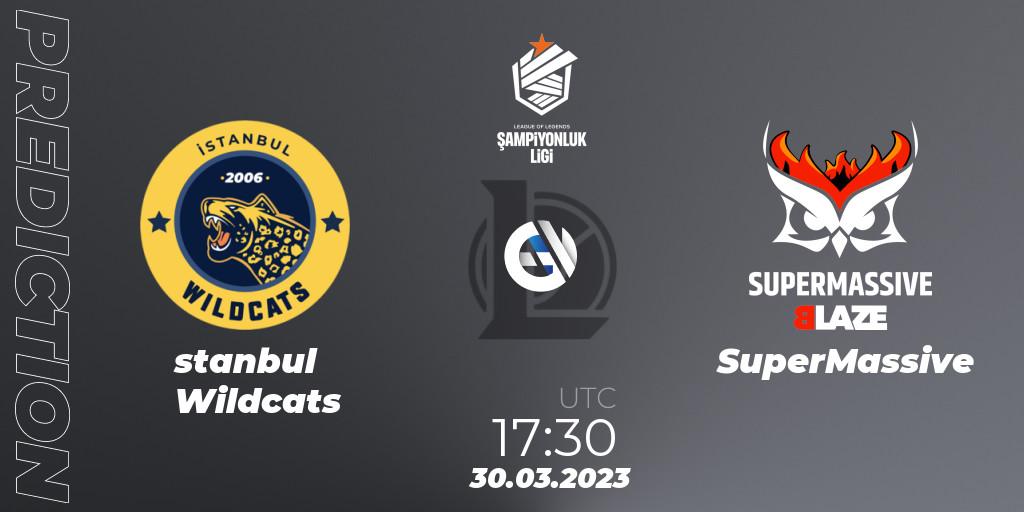 İstanbul Wildcats - SuperMassive: Maç tahminleri. 30.03.23, LoL, TCL Winter 2023 - Playoffs