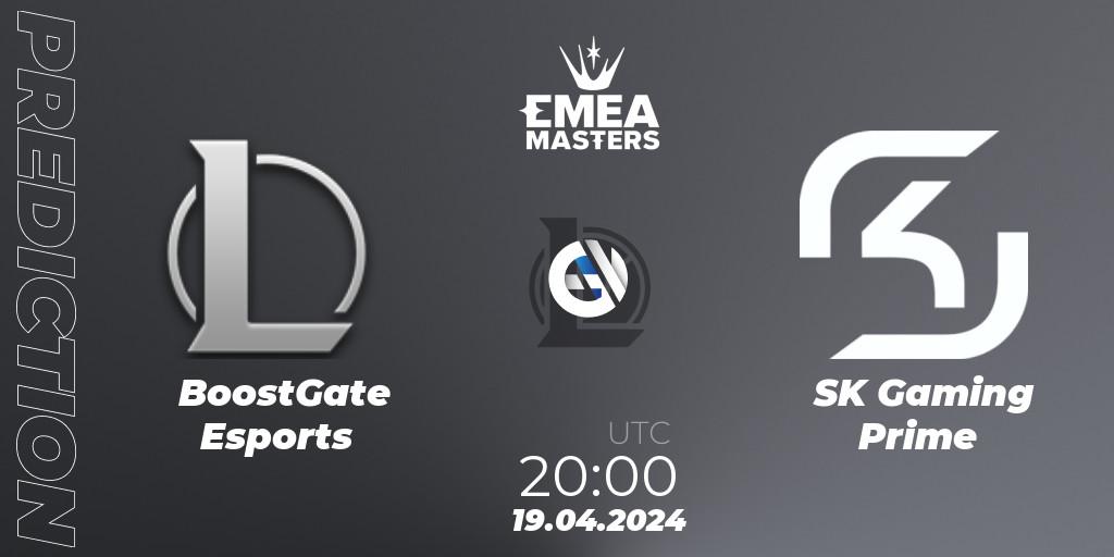 BoostGate Esports - SK Gaming Prime: Maç tahminleri. 19.04.24, LoL, EMEA Masters Spring 2024 - Group Stage