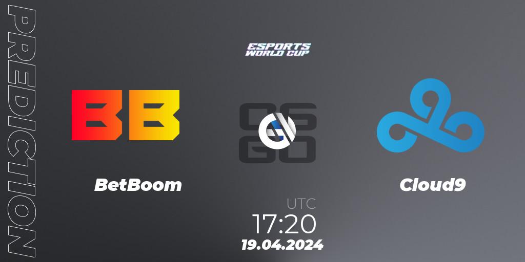 BetBoom - Cloud9: Maç tahminleri. 19.04.24, CS2 (CS:GO), Esports World Cup 2024: European Closed Qualifier