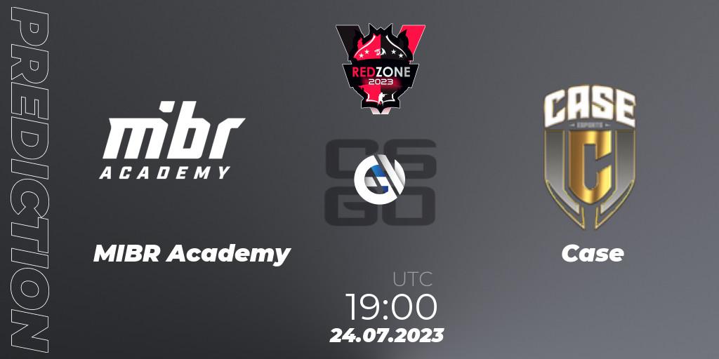 MIBR Academy - Case: Maç tahminleri. 26.07.2023 at 17:30, Counter-Strike (CS2), RedZone PRO League Season 5