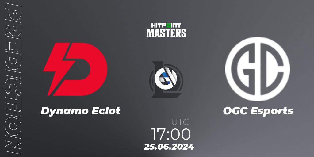 Dynamo Eclot - OGC Esports: Maç tahminleri. 25.06.2024 at 17:00, LoL, Hitpoint Masters Summer 2024