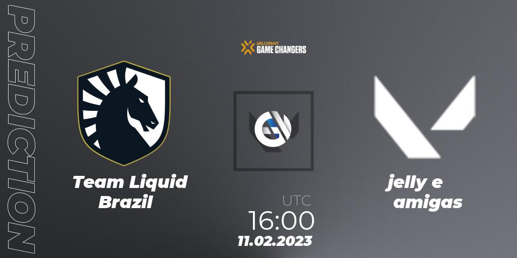 Team Liquid Brazil - jelly e amigas: Maç tahminleri. 11.02.2023 at 16:00, VALORANT, VCT 2023: Game Changers Brazil Series 1 - Qualifier 2