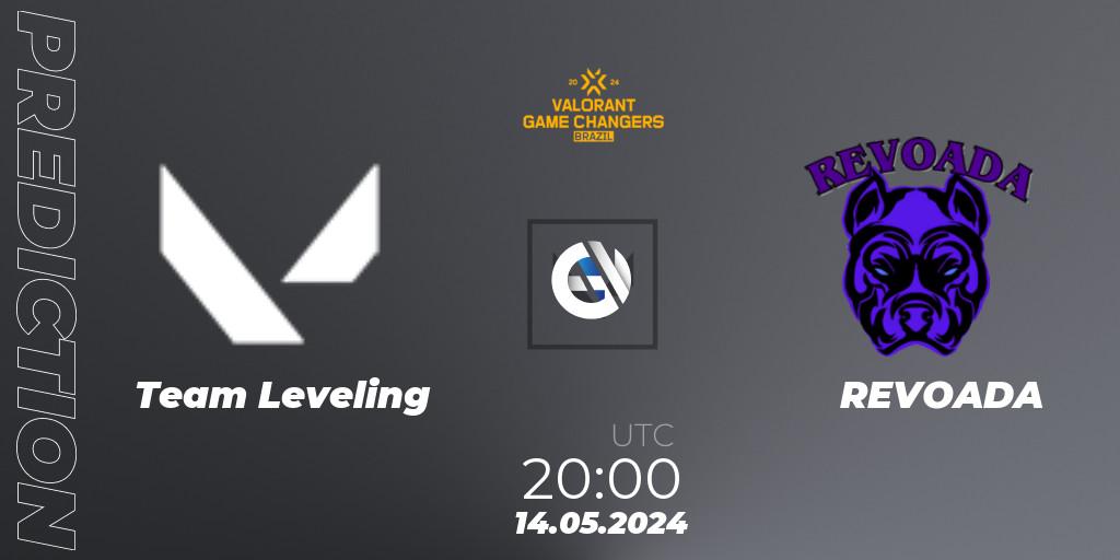 Team Leveling - REVOADA: Maç tahminleri. 14.05.2024 at 20:00, VALORANT, VCT 2024: Game Changers Brazil Series 1