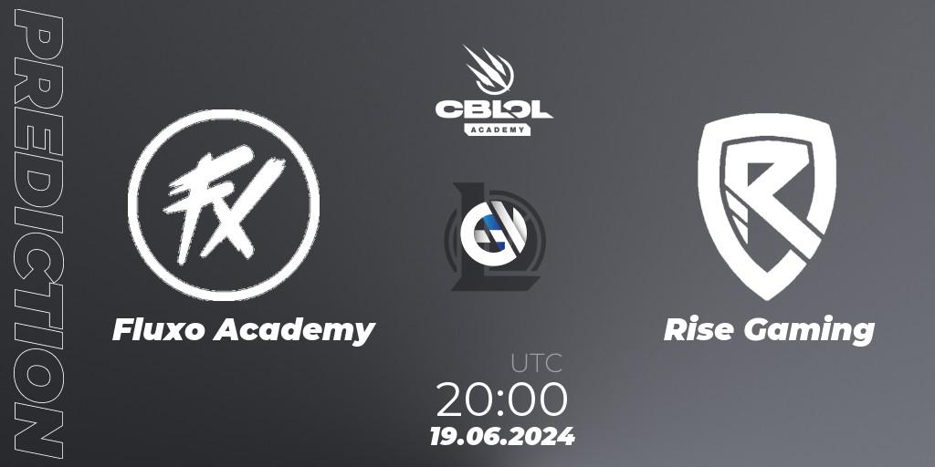 Fluxo Academy - Rise Gaming: Maç tahminleri. 19.06.2024 at 20:00, LoL, CBLOL Academy 2024