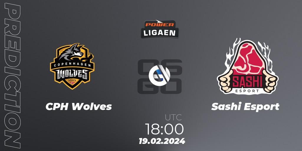 CPH Wolves - Sashi Esport: Maç tahminleri. 19.02.2024 at 18:00, Counter-Strike (CS2), Dust2.dk Ligaen Season 25