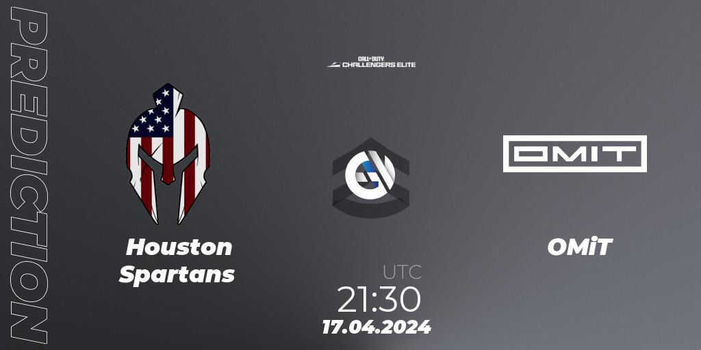 Houston Spartans - OMiT: Maç tahminleri. 17.04.2024 at 21:30, Call of Duty, Call of Duty Challengers 2024 - Elite 2: NA