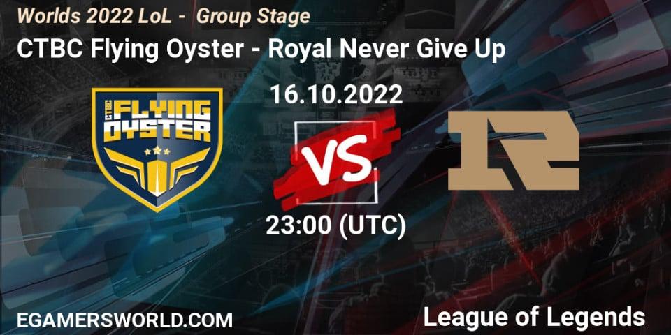 CTBC Flying Oyster VS Royal Never Give Up