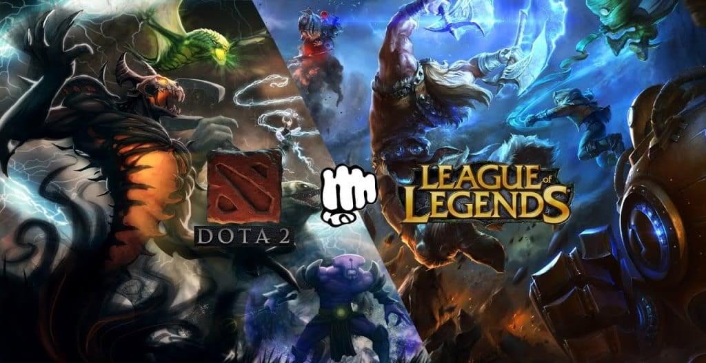 Dota  2 ve  League of Legends  arasındaki temel farklar