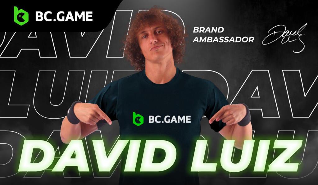 David Luiz artık BC.GAME'in elçisi