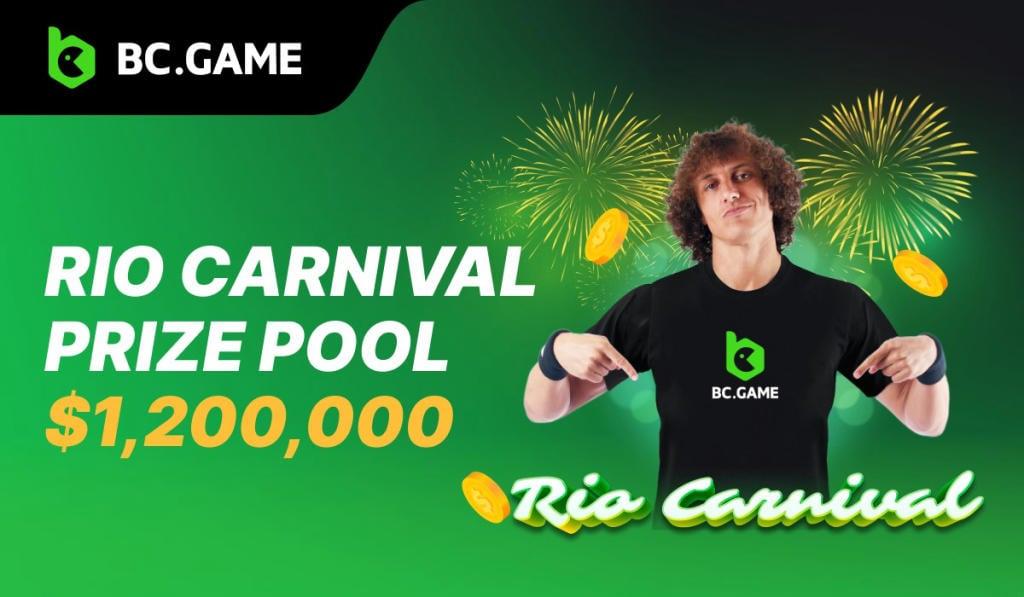 1.200.000$'a kadar kazanma şansı için BC.GAME'de RIO Karnavalı'na katılın
