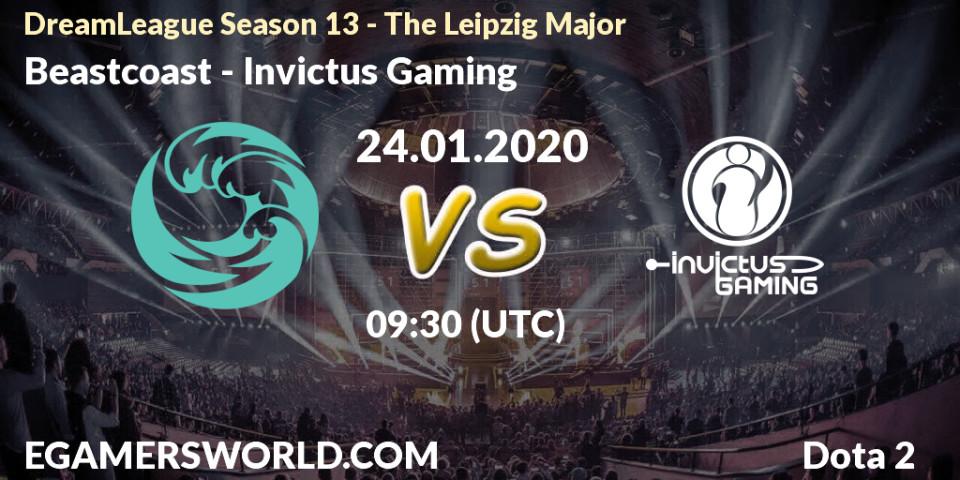 Beastcoast - Invictus Gaming: Maç tahminleri. 24.01.20, Dota 2, DreamLeague Season 13 - The Leipzig Major