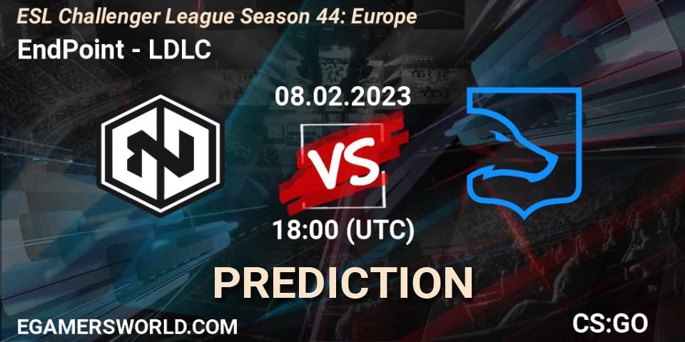 EndPoint - LDLC: Maç tahminleri. 08.02.23, CS2 (CS:GO), ESL Challenger League Season 44: Europe