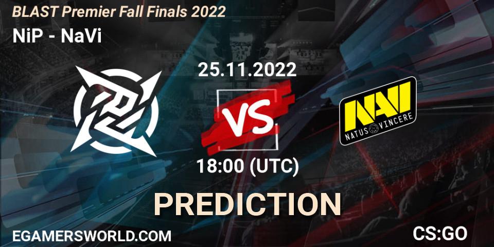 NiP - NaVi: Maç tahminleri. 25.11.22, CS2 (CS:GO), BLAST Premier Fall Finals 2022