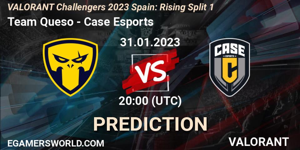Team Queso - Case Esports: Maç tahminleri. 31.01.23, VALORANT, VALORANT Challengers 2023 Spain: Rising Split 1