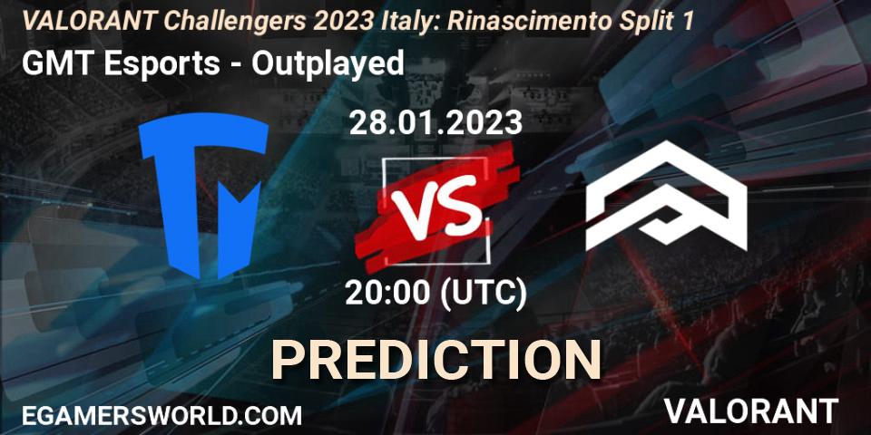 GMT Esports - Outplayed: Maç tahminleri. 28.01.23, VALORANT, VALORANT Challengers 2023 Italy: Rinascimento Split 1