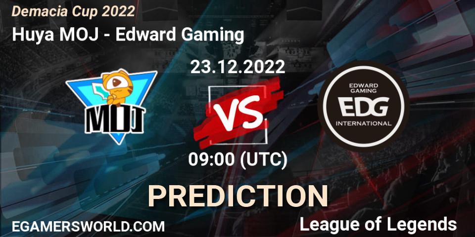 Huya MOJ - Edward Gaming: Maç tahminleri. 23.12.22, LoL, Demacia Cup 2022