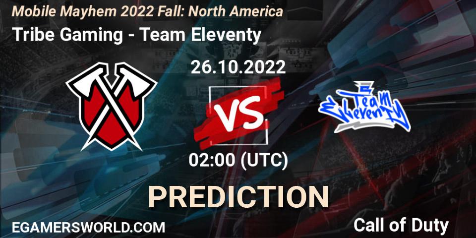 Tribe Gaming - Team Eleventy: Maç tahminleri. 26.10.22, Call of Duty, Mobile Mayhem 2022 Fall: North America