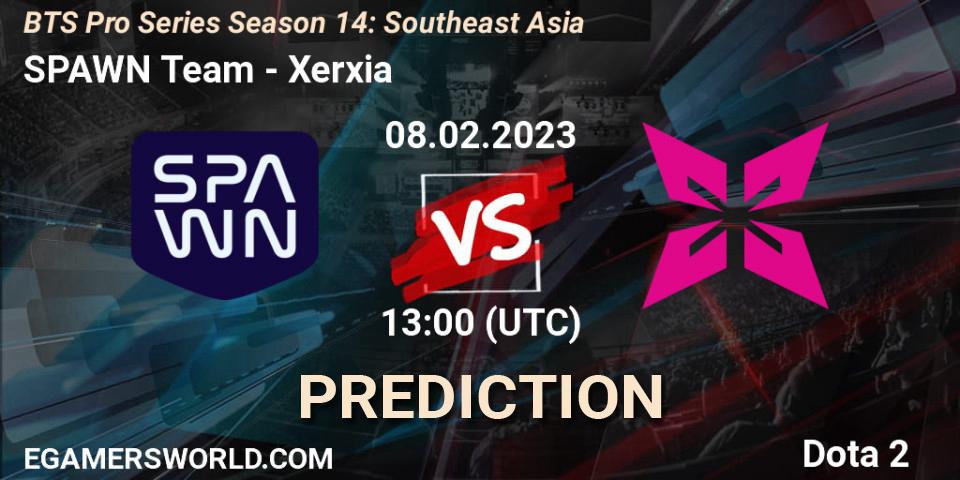SPAWN Team - Xerxia: Maç tahminleri. 09.02.23, Dota 2, BTS Pro Series Season 14: Southeast Asia