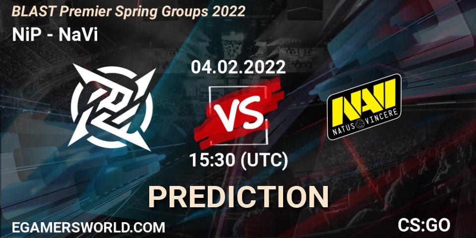 NiP - NaVi: Maç tahminleri. 04.02.22, CS2 (CS:GO), BLAST Premier Spring Groups 2022