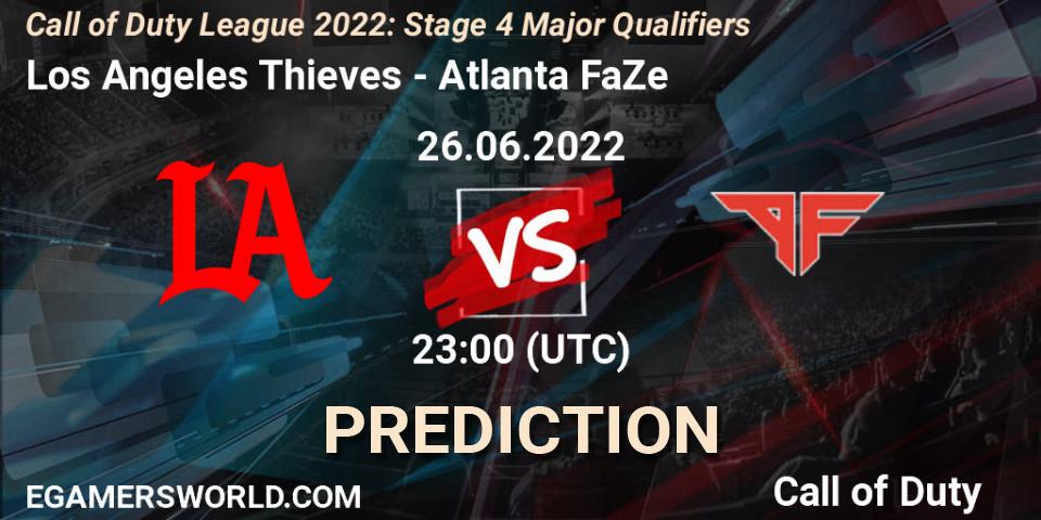 Los Angeles Thieves - Atlanta FaZe: Maç tahminleri. 26.06.22, Call of Duty, Call of Duty League 2022: Stage 4