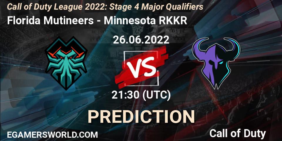 Florida Mutineers - Minnesota RØKKR: Maç tahminleri. 26.06.22, Call of Duty, Call of Duty League 2022: Stage 4
