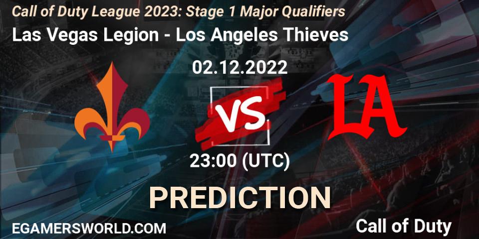 Las Vegas Legion - Los Angeles Thieves: Maç tahminleri. 02.12.22, Call of Duty, Call of Duty League 2023: Stage 1 Major Qualifiers