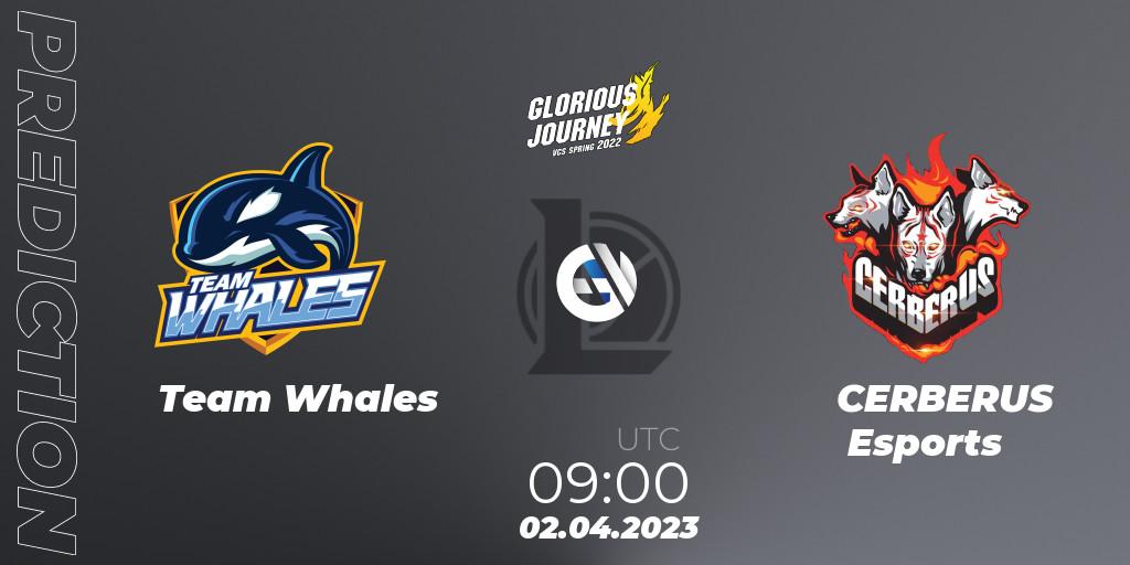 Team Whales - CERBERUS Esports: Maç tahminleri. 02.04.23, LoL, VCS Spring 2023 - Group Stage