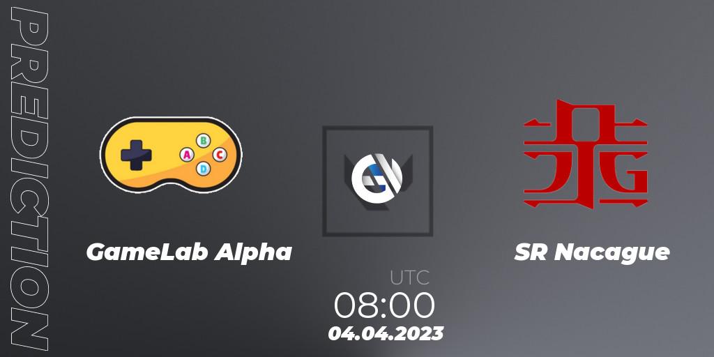 GameLab Alpha - SR Nacague: Maç tahminleri. 04.04.23, VALORANT, VALORANT Challengers 2023: Philippines Split 2 - Group stage