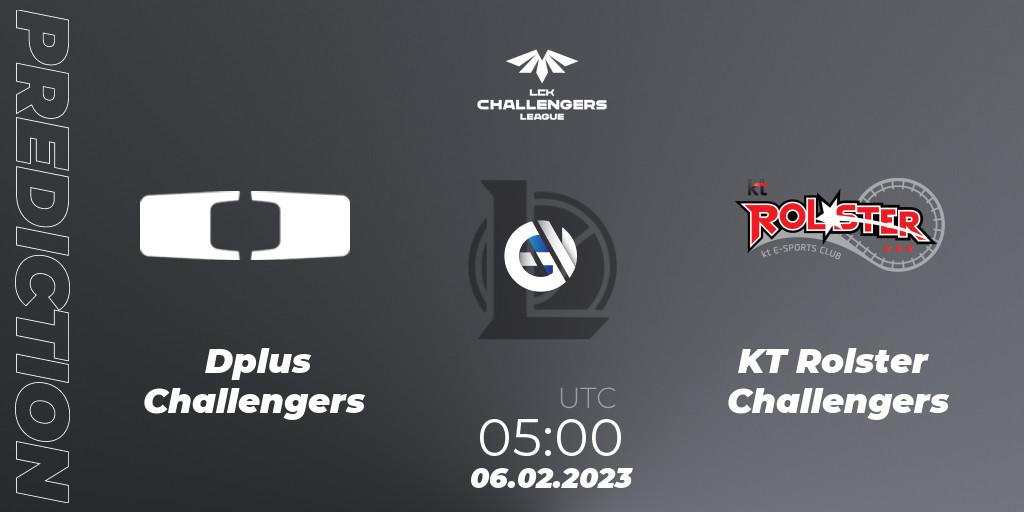 Dplus Challengers - KT Rolster Challengers: Maç tahminleri. 06.02.23, LoL, LCK Challengers League 2023 Spring