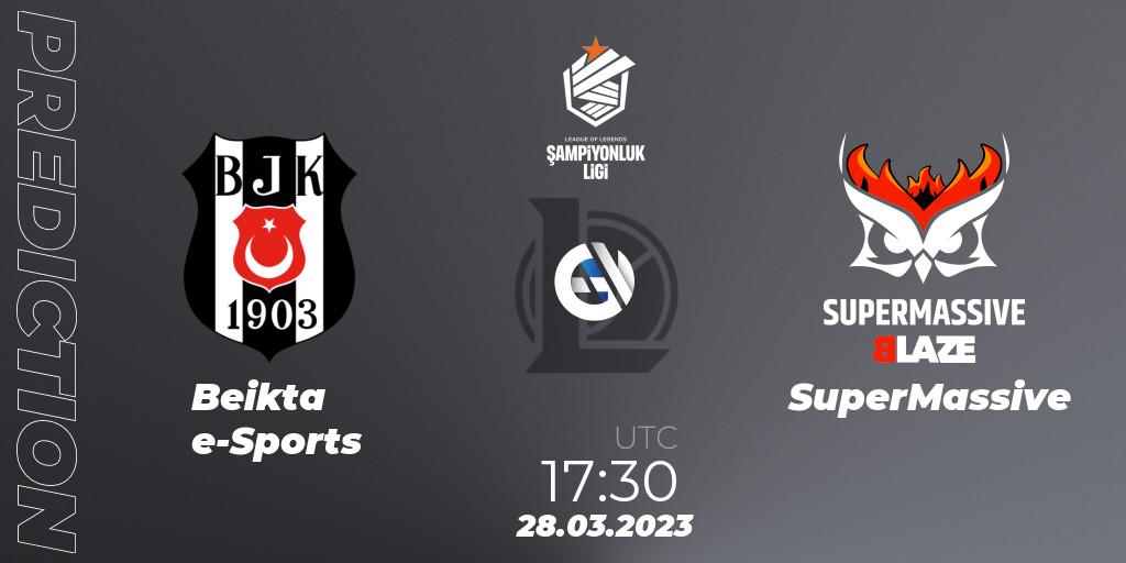 Beşiktaş e-Sports - SuperMassive: Maç tahminleri. 28.03.23, LoL, TCL Winter 2023 - Playoffs