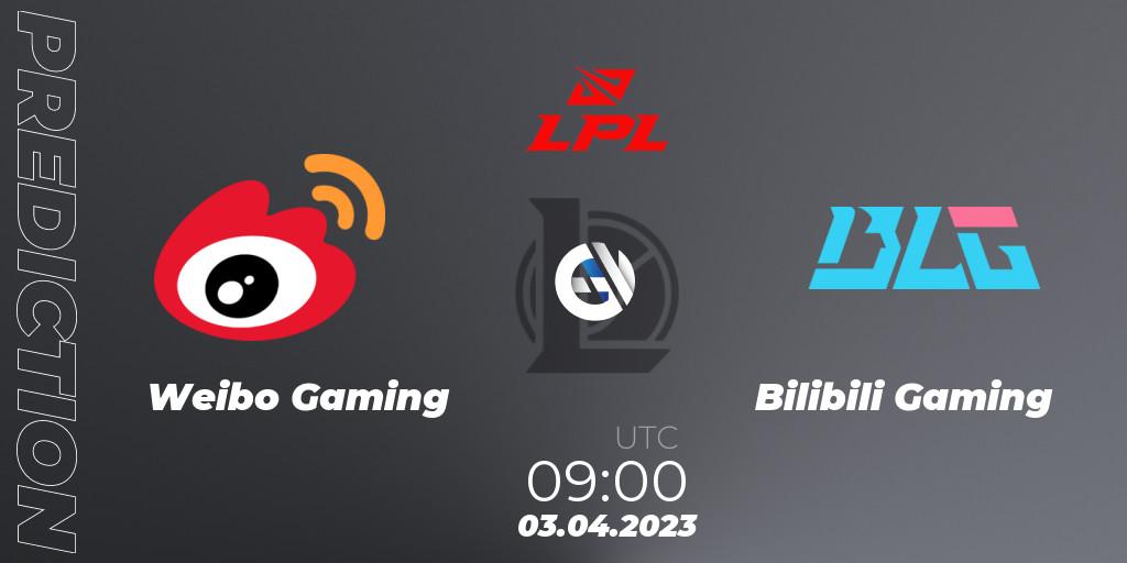 Weibo Gaming - Bilibili Gaming: Maç tahminleri. 03.04.23, LoL, LPL Spring 2023 - Playoffs
