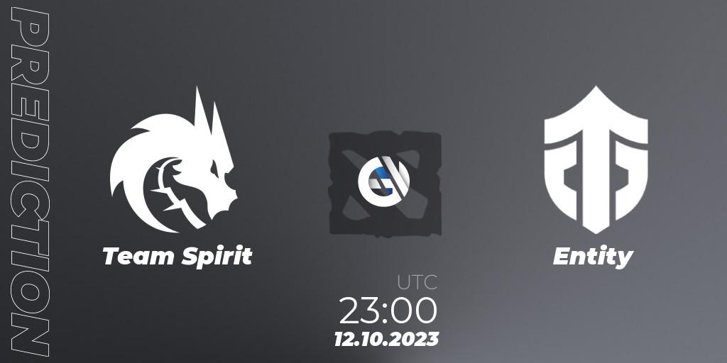 Team Spirit - Entity: Maç tahminleri. 12.10.23, Dota 2, The International 2023 - Group Stage