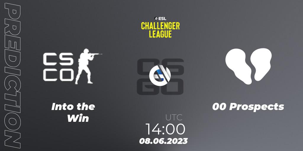 Into the Win - 00 Prospects: Maç tahminleri. 08.06.23, CS2 (CS:GO), ESL Challenger League Season 45 Europe Relegation