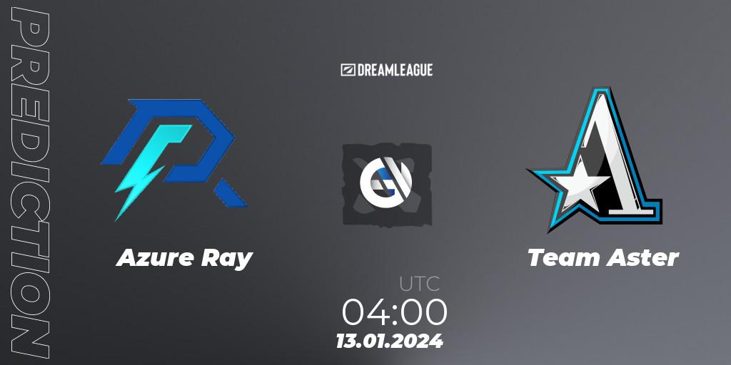 Azure Ray - Team Zero (CN): Maç tahminleri. 13.01.24, Dota 2, DreamLeague Season 22: China Closed Qualifier
