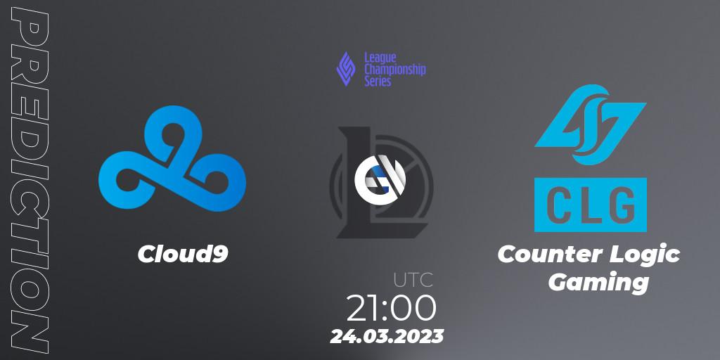 Cloud9 - Counter Logic Gaming: Maç tahminleri. 24.03.23, LoL, LCS Spring 2023 - Playoffs