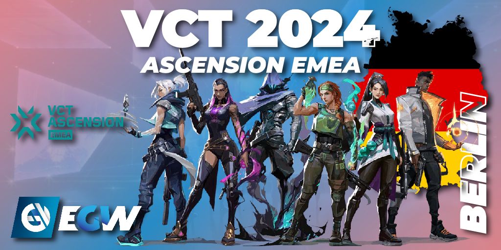 VCT 2024 Ascension EMEA VALORANT. Maç Programı, Sonuçlar, Takımlar