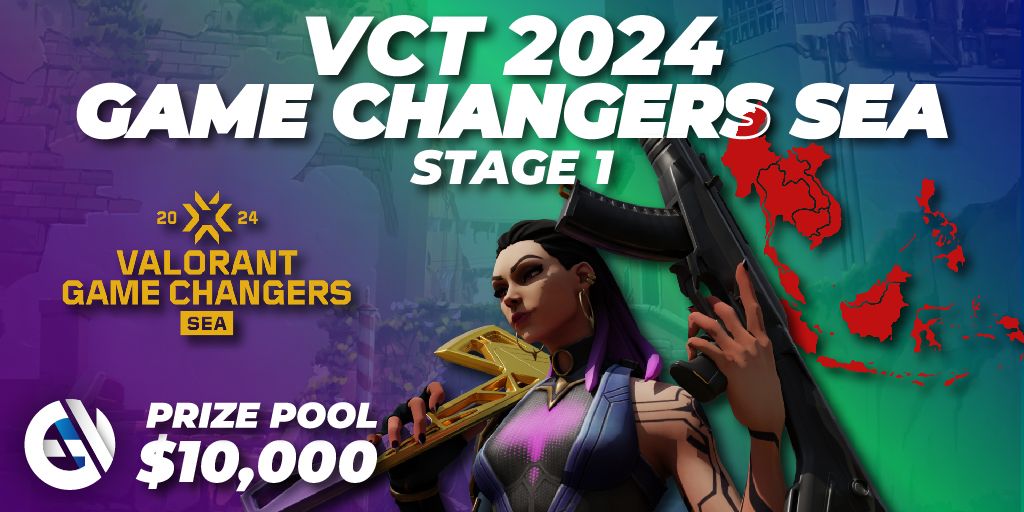 VCT 2024 Game Changers SEA Stage 1 🎮 VALORANT turnuvası 📅 Maç programı